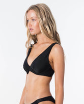 Classic Surf Eco D-DD Plunge Bikini Top - Rip Curl